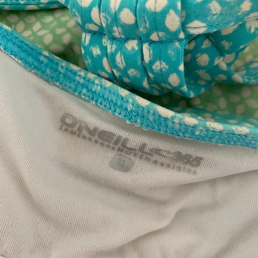 O’Neill 365 Tankini Top Ombré Turquoise Print - Picture 4 of 8